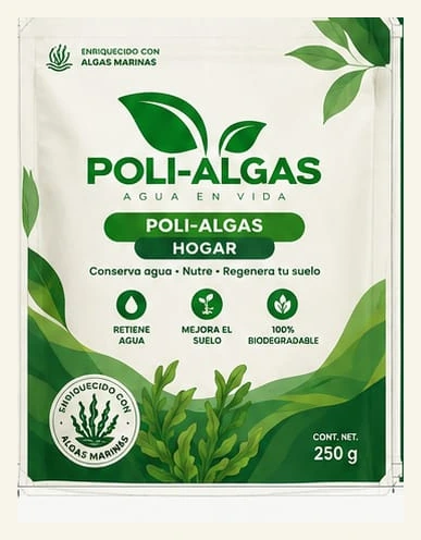 Empaque de POLI-ALGAS para plantas y cultivos